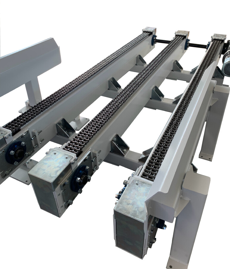 3 chains conveyors